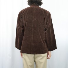画像3: 太畝コーデュロイ チャイナジャケット (3)
