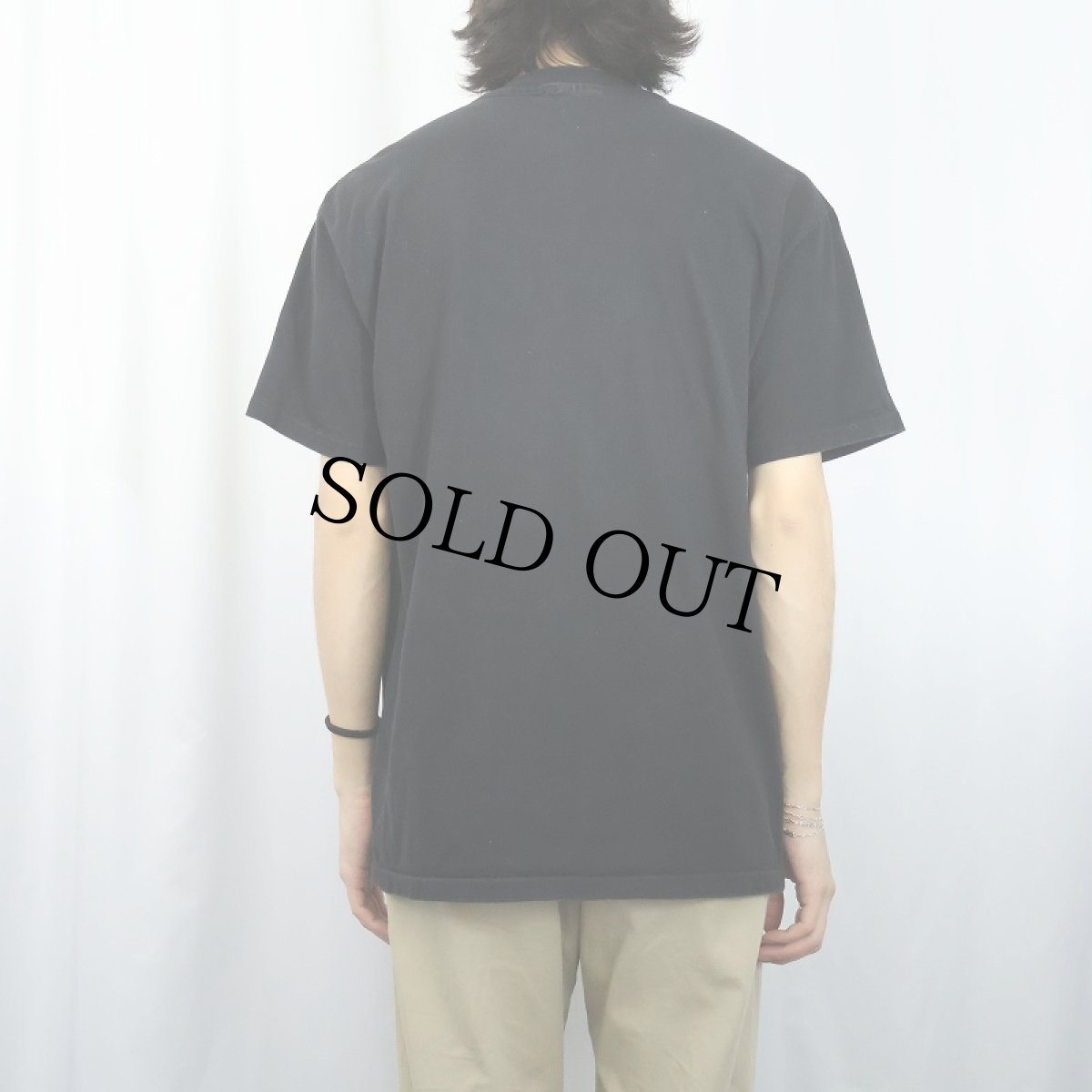 画像3: 90's Joan Miro USA製 アートプリントTシャツ BLACK L (3)
