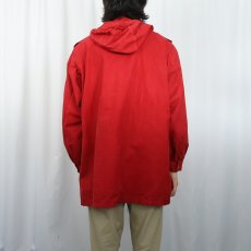 画像3: 50's Swedish Army スノーアノラックパーカー OVERDYE (3)