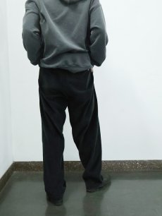 画像4: BILL BLASS 2タック 太畝コーデュロイパンツ BLACK W35 (4)