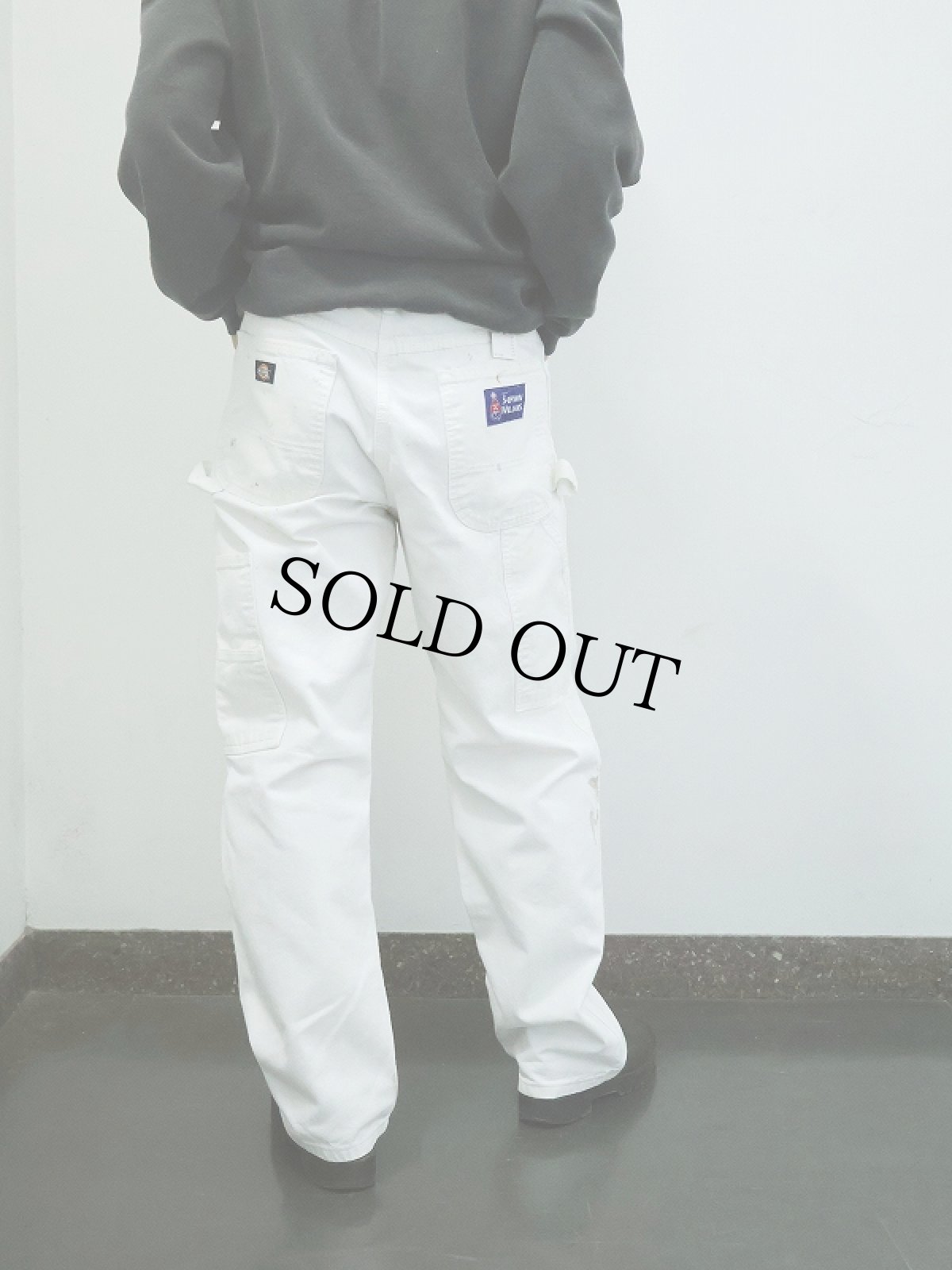 画像5: Dickies × SHERWIN WILLIAMS ペンキペイント ペインターパンツ W33 (5)