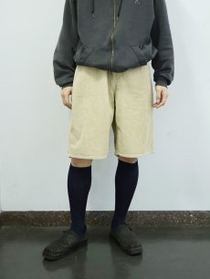 画像1: 90's BADGE コーデュロイショーツ W37 (1)