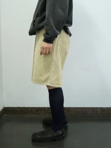 画像3: 90's BADGE コーデュロイショーツ W37 (3)