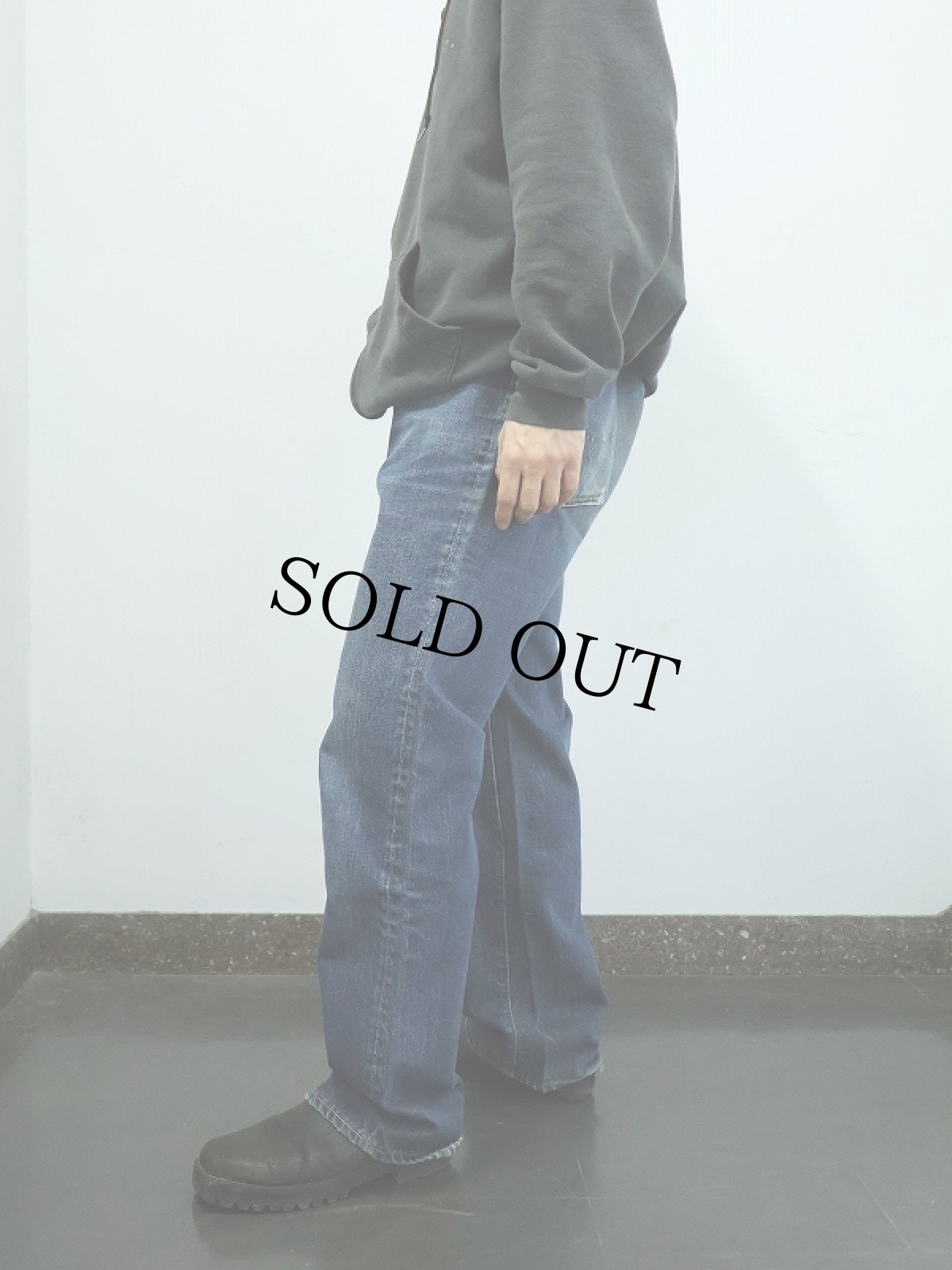 画像3: 70's LEVI'S 517-0217 BIGE デニムパンツ 大文字表記 W37 (3)