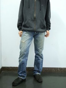 画像2: 50〜60's LEVI'S 501XX "ギャラ入り&オフセット" 紙パッチ デニムパンツ W32 (2)