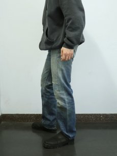 画像3: 40〜50's Levi's 503BXX 47モデル 革パッチ デニムパンツ W29 (3)