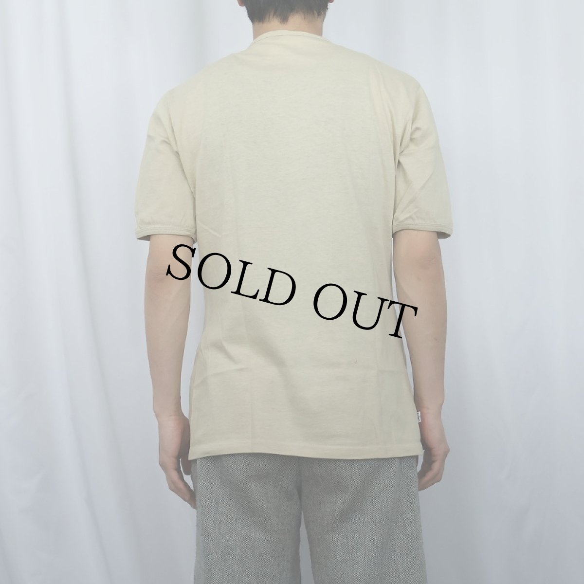 画像4: 70's Levi's "Saddleman Boot Jeans" 染み込みプリントTシャツ L 袋付き DEADSTOCK (4)