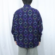 画像3: 90's Patagonia タペストリー柄 シンチラオーバーシャツ M (3)