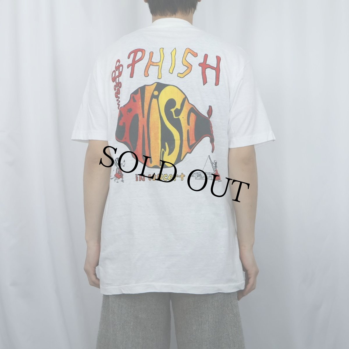 画像4: 80's PHISH USA製 ロックバンド プリントTシャツ XL (4)