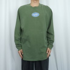 画像2: 90's Abercrombie & Fitch ロゴプリントロンT XL (2)