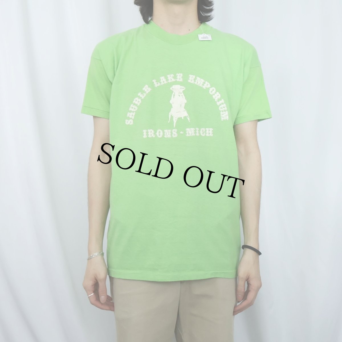 画像2: 70's USA製 Sauble Lake Emporium プリントTシャツ XL (2)