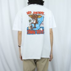 画像3: "NO MORE STINKIN TACOS" イラストプリントTシャツ XXL (3)