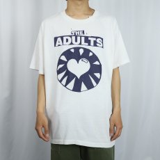 画像2: THE ADULTS プリントTシャツ L (2)
