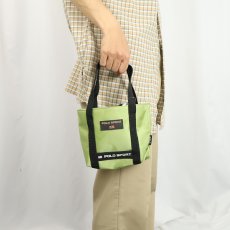 画像2: 90's POLO SPORT Ralph Lauren ミニハンドバッグ (2)