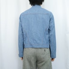 画像3: 70's Levi's "Panatela Tops" オレンジタブ シャンブレーシャツジャケット M (3)