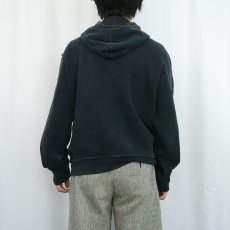 画像3: POLO Ralph Lauren スウェットジップパーカー BLACK L (3)
