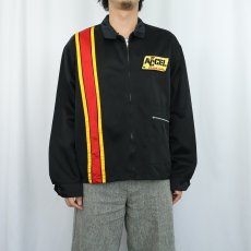 画像2: 70〜80's "ACCEL" パッチ付き レーシングジャケット (2)