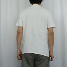 画像3: 90's Gilbert Shelton USA製 "HAS EVERYONE..." シュールイラスト プリントTシャツ M (3)