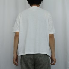 画像3: 90's USA製 "NATIONAL MUSEUM OF NAT URAL HISTORY...." シュールイラスト プリントTシャツ L  (3)