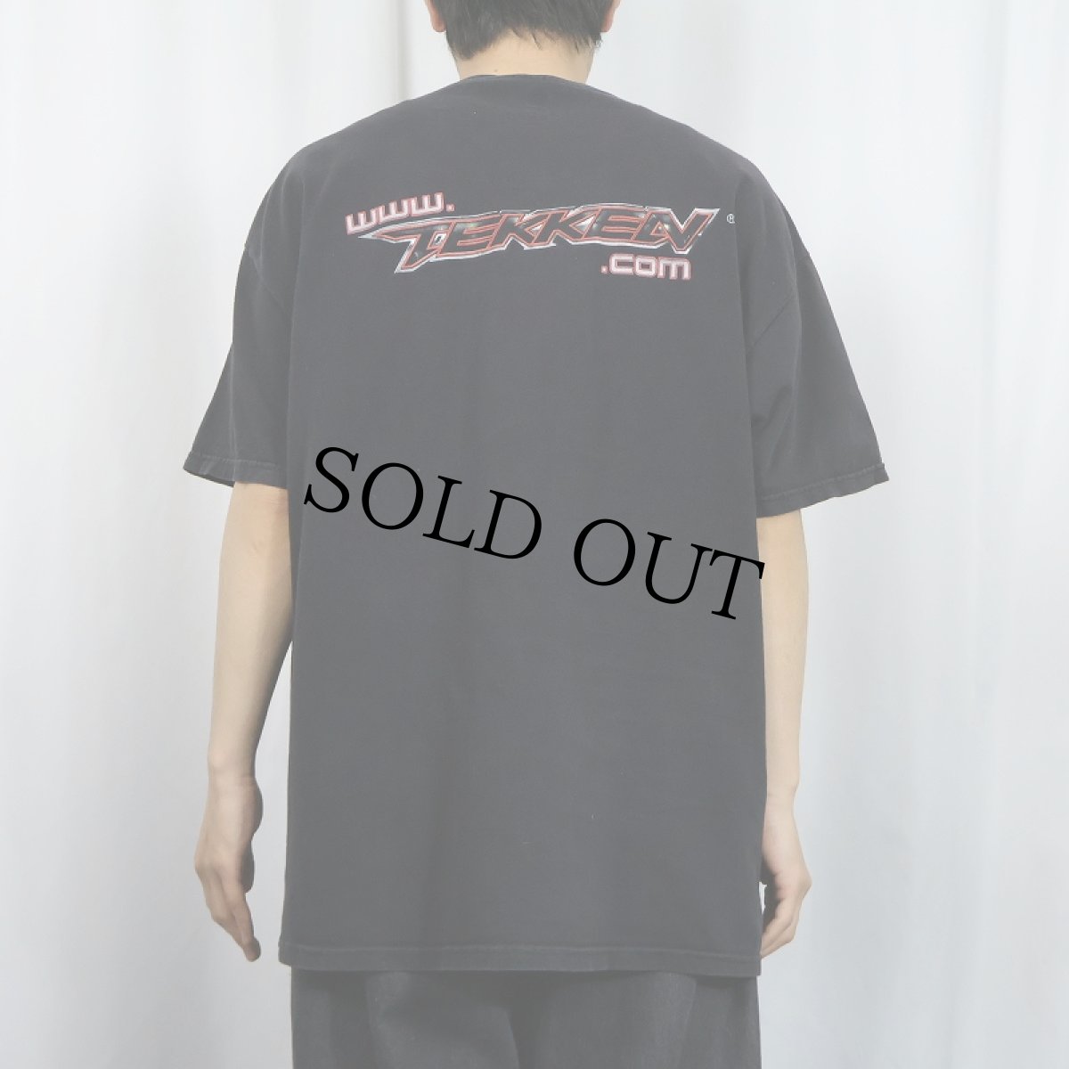 画像3: 鉄拳 格闘ゲーム プリントTシャツ BLACK XL (3)