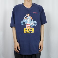 画像2: 90's NAMCO "RIDGE RACER TYPE 4" ゲームプリントTシャツ (2)
