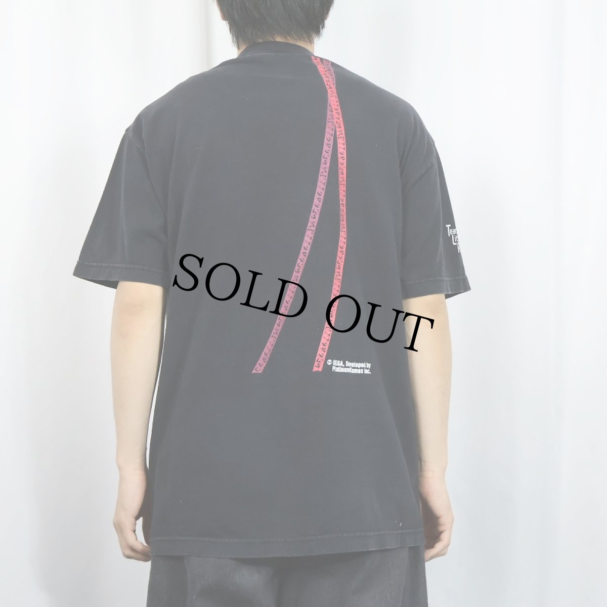 画像3: BAYONETTA アクションゲーム プリントTシャツ BLACK L (3)