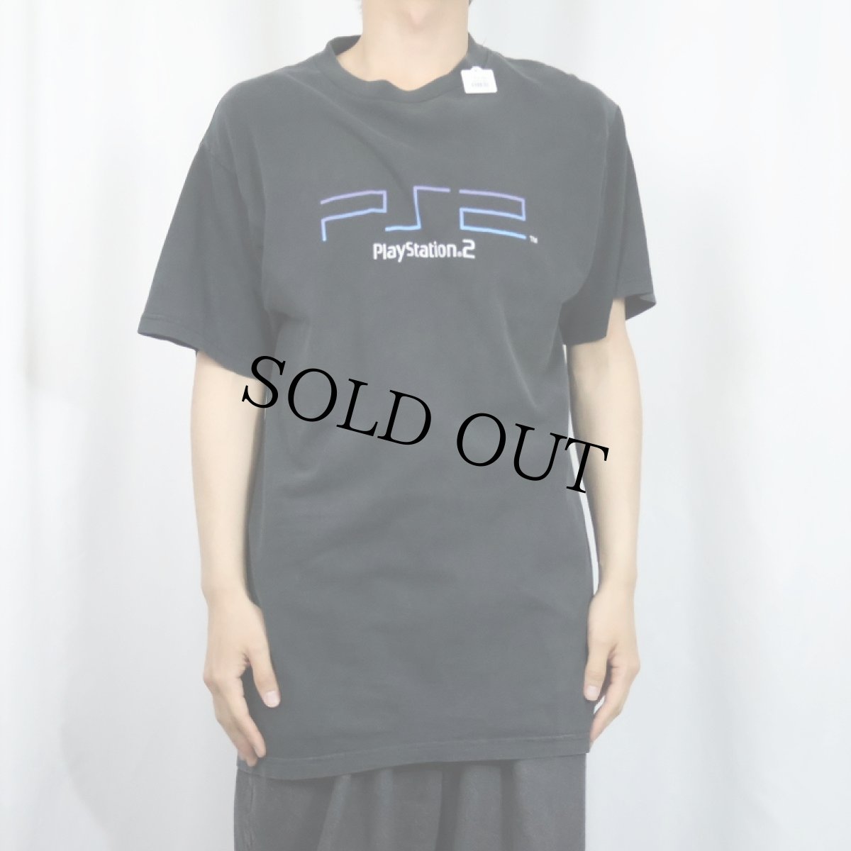 画像2: Playstatin2 ゲームプリントTシャツ BLACK L (2)