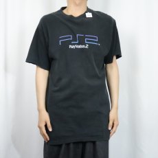 画像2: Playstatin2 ゲームプリントTシャツ BLACK L (2)