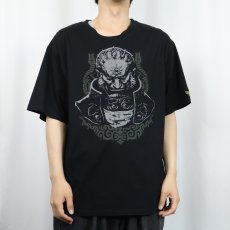 画像2: Nintendo ZELDA ガノンドロフ ゲームキャラクター プリントTシャツ BLACK XL (2)