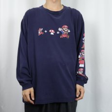 画像2: 2000's Nintendo SUPER MARIO ゲームプリントロンT XL (2)