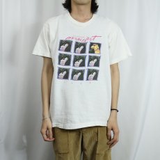 画像2: 90's USA製 Mayfest 犬プリントTシャツ L (2)