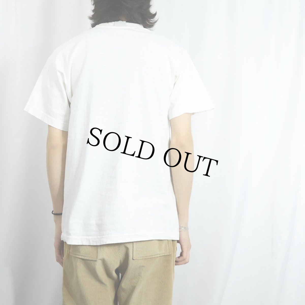 画像3: 90's USA製 Mayfest 犬プリントTシャツ L (3)