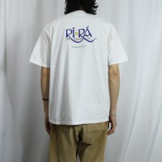 画像3: "A bit wild, but loved the odd coddle" 詩人プリント アイリッシュパブTシャツ XL (3)