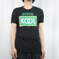画像2: 80〜90's KOOL USA製 タバコブランド プリントTシャツ BLACK (2)