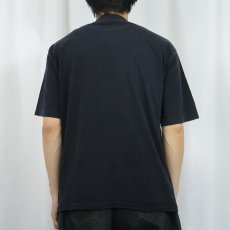 画像3: 90's USA製 ガンジャプリントTシャツ BLACK L (3)