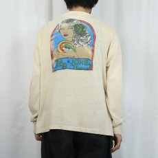 画像4: 70〜80's USA製 "DA KINE" ガンジャプリント ポケットロンT L (4)