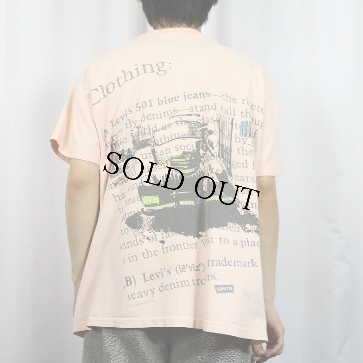 画像4: 80's Levi's 大判プリントTシャツ (4)