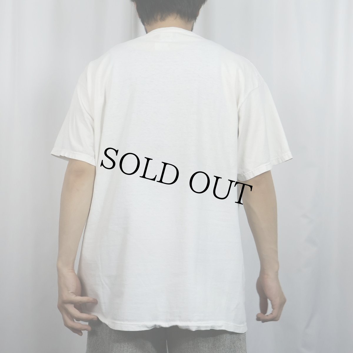 画像3: 90's Levi's USA製 "WIDE LEG" プリントTシャツ L (3)