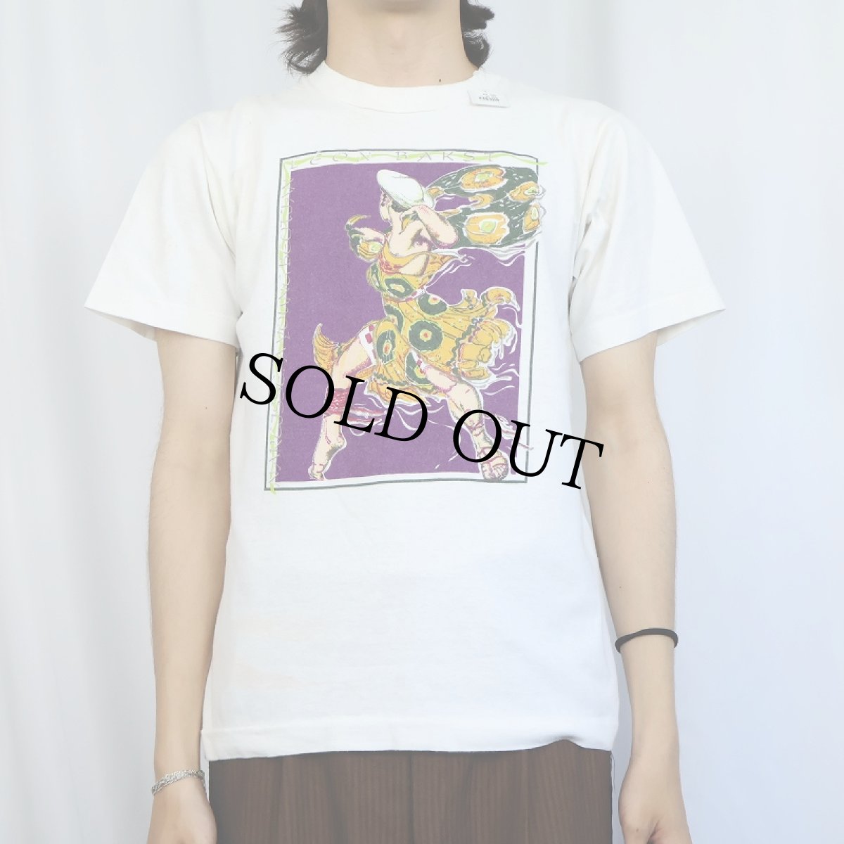 画像2: Leon Bakst USA製 アートプリントTシャツ (2)