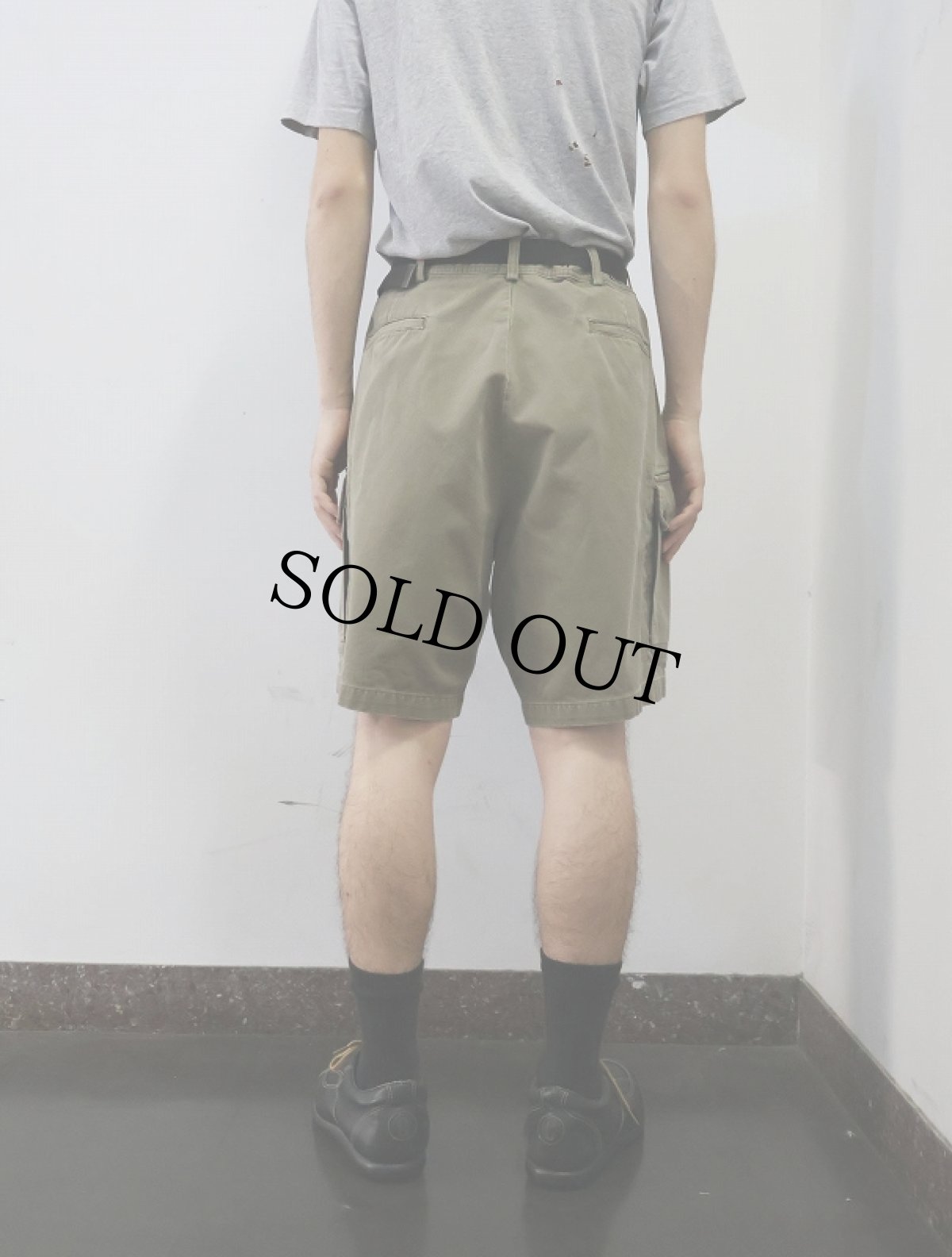画像3: Ralph Lauren POLO SPORT コットンカーゴショーツ W37 (3)
