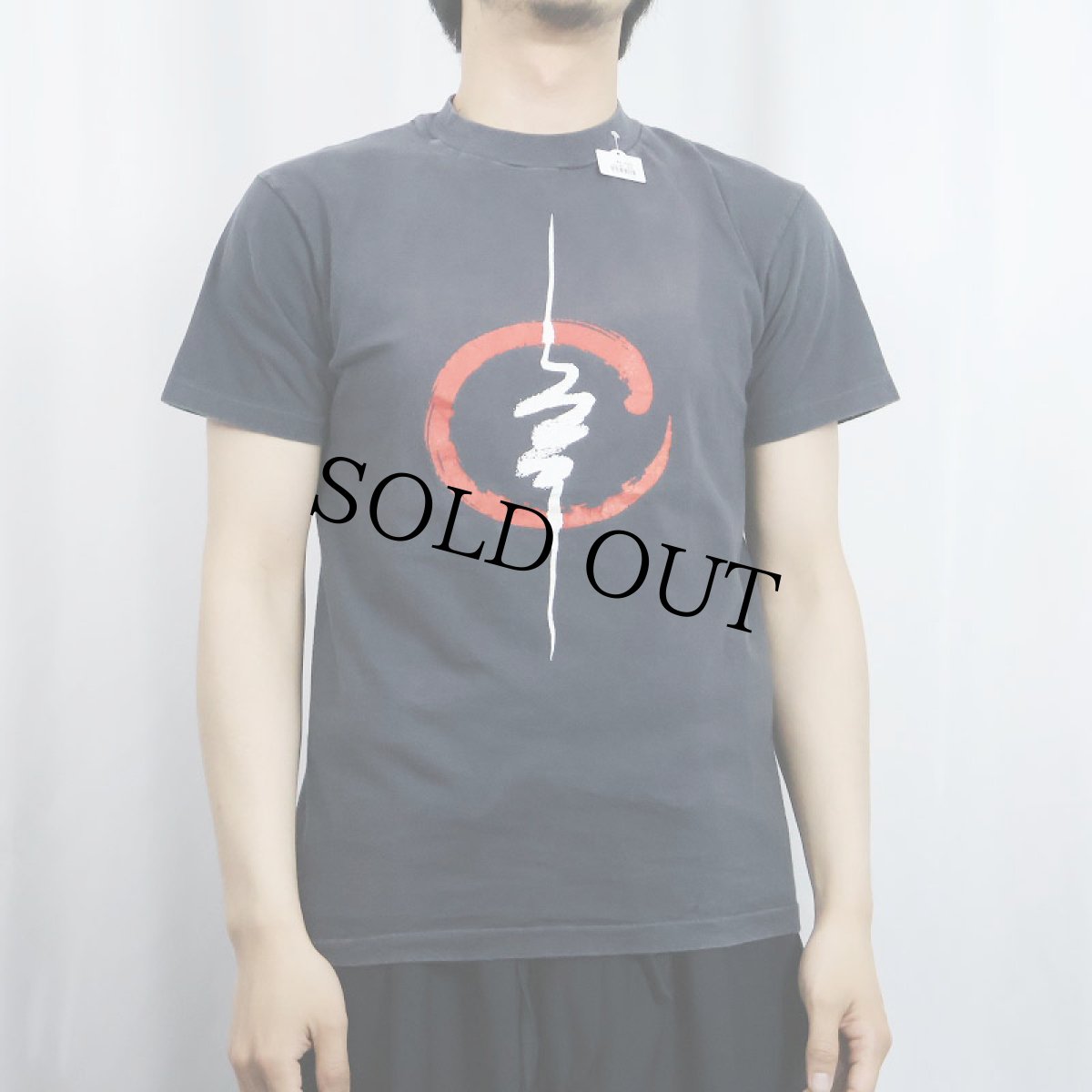 画像3: 80〜90's Andreas Vollenweider USA製 "Dancing with the Lion" ハープ奏者 アルバムプリントTシャツ BLACK M (3)