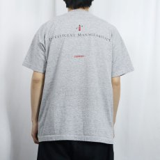 画像3: 90's COMPAQ "INTELLIGENT MANAGER" IT企業プリントTシャツ (3)