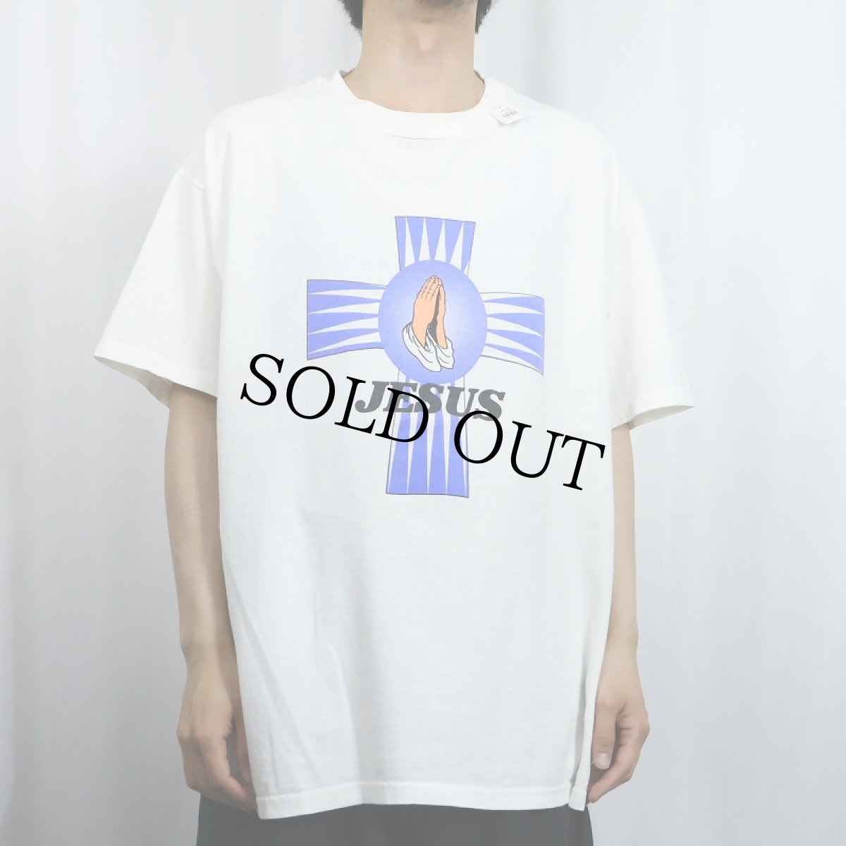 画像2: JESUS プリントTシャツ XL (2)