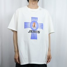画像2: JESUS プリントTシャツ XL (2)