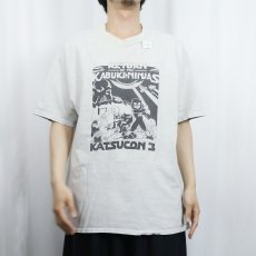 画像2: 90's KATSUCON 3 USA製 パロディプリント アニメイベント Tシャツ XL (2)