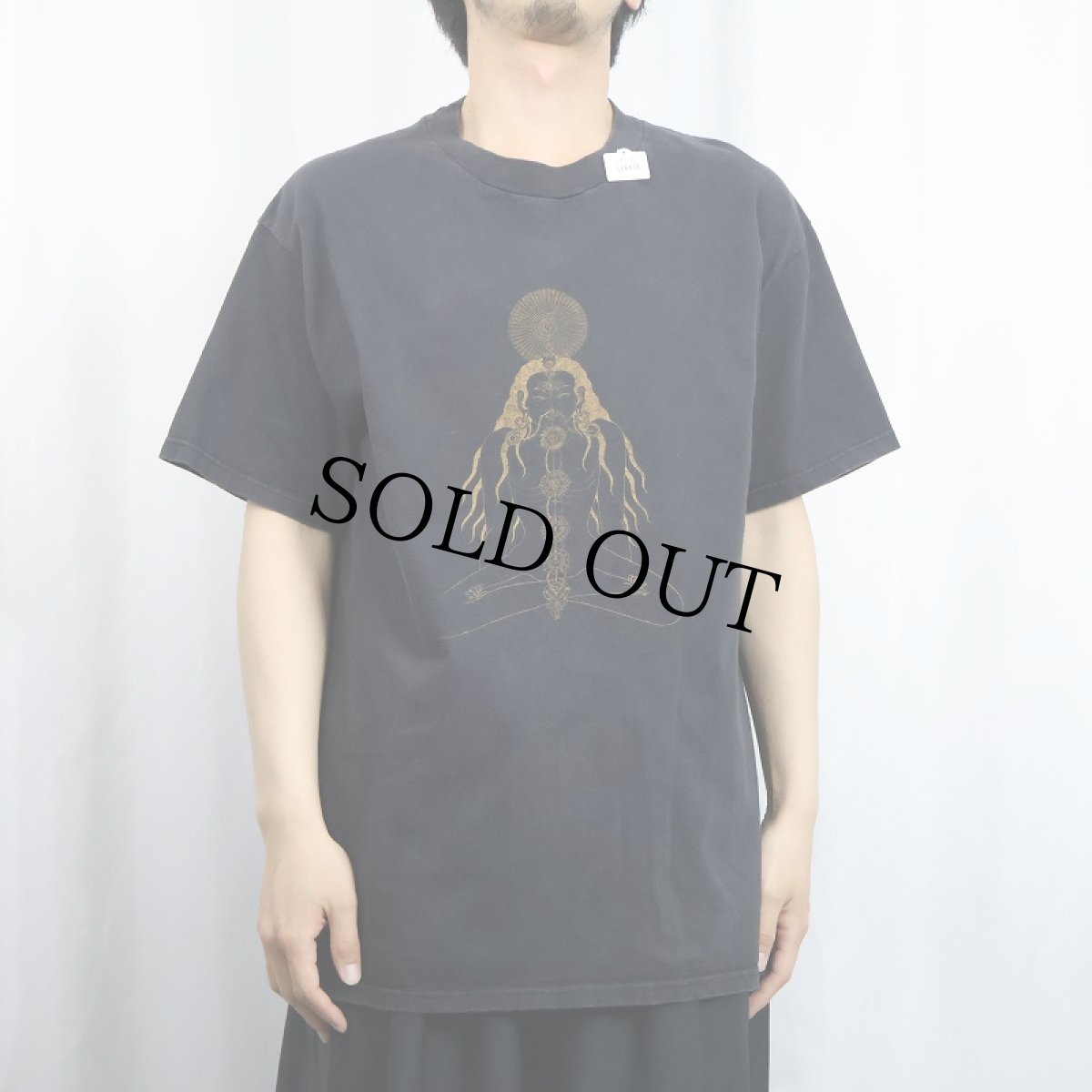 画像3: POWERED BY BUDDHA プリントTシャツ BLACK L (3)