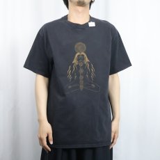画像3: POWERED BY BUDDHA プリントTシャツ BLACK L (3)