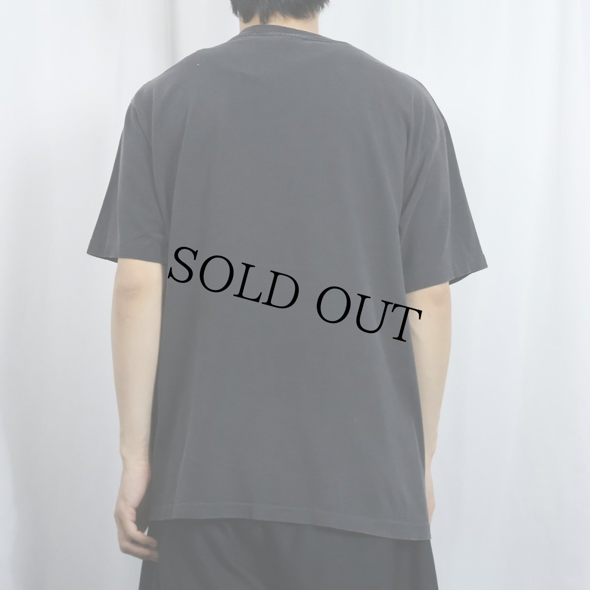 画像3: 90's BVD CANADA製 無地ポケットTシャツ BLACK L (3)