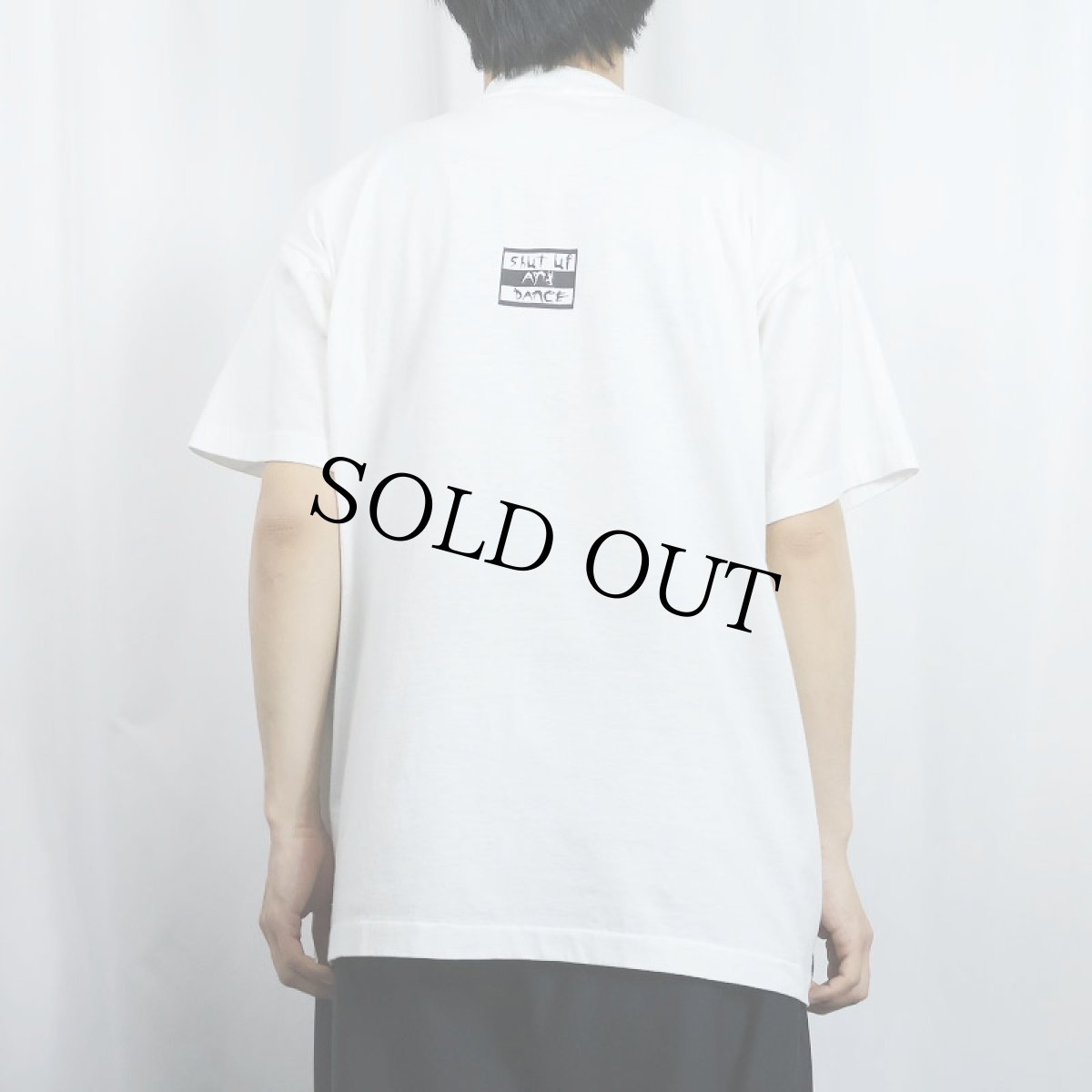 画像3: 90's USA製 "SHUT UP AND DANCE" プリントTシャツ XL (3)