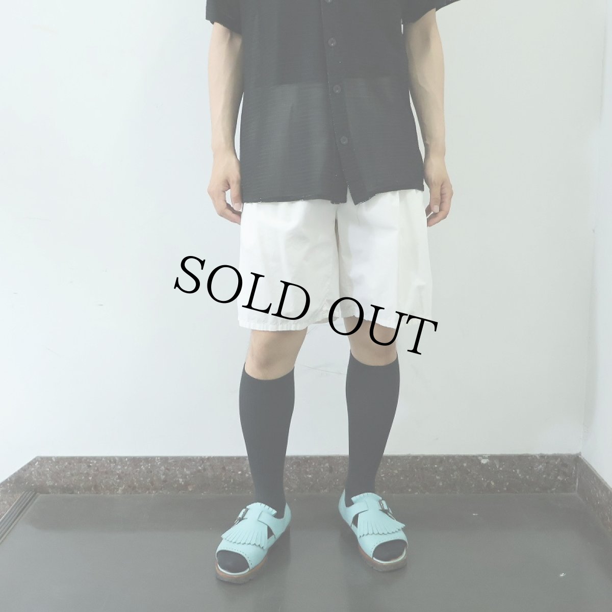 画像2: 90's POLO Ralph Lauren USA製 2タック コットンショーツ W29 (2)